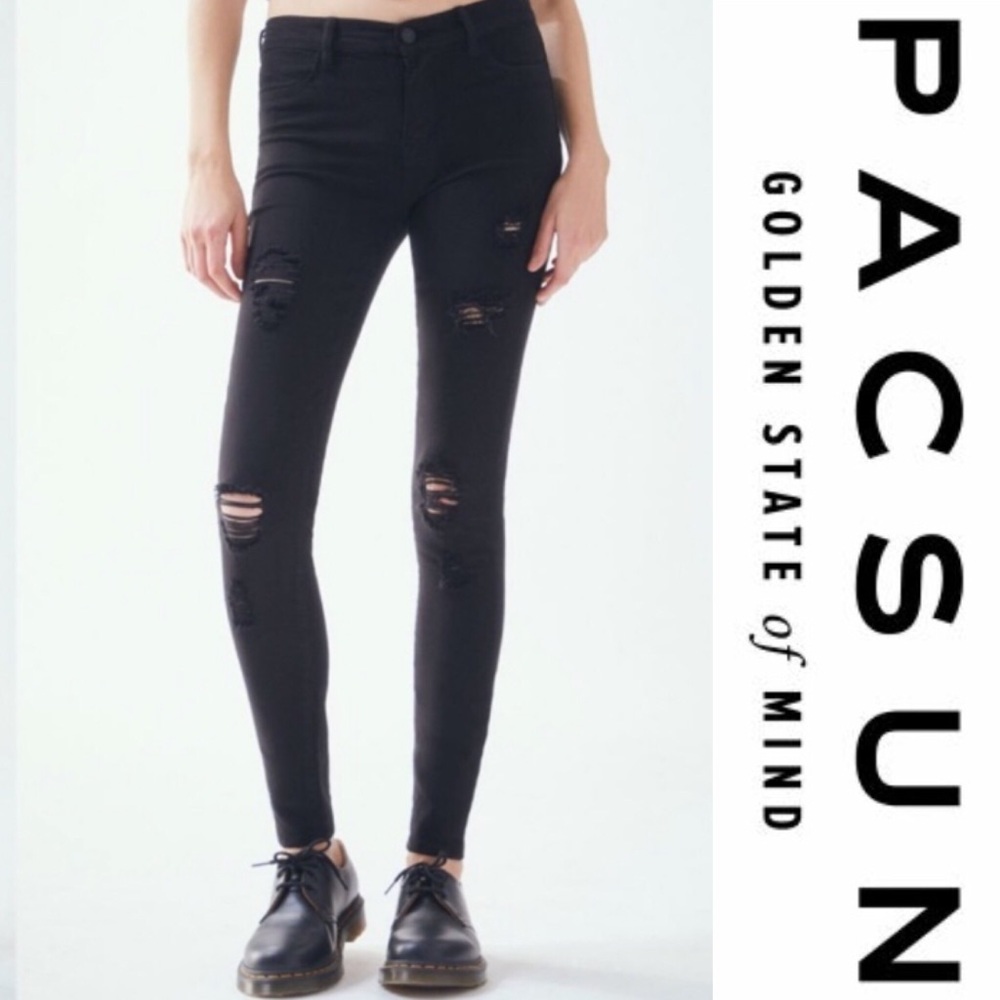 PacSun Slashed Perfect Fit Jeggings